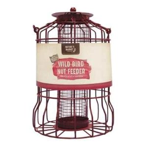 Bird Feeder for Nuts with Squirrel Guard