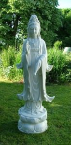 Garden Ornament BODHISATTVA WHITE Colour 120cm