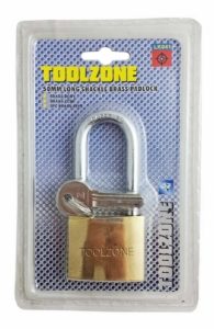 Padlock Brass 50mm Long Shackle