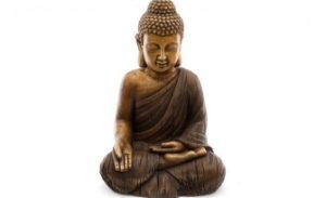 Ornamental Buddha Gold Sitting 35x54cm Ext.