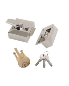 Lock Nightlatch Dead Locking Narrow P.C.