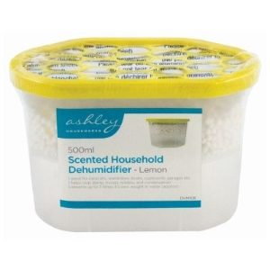 Condensation Absorber Compact Dehumidifier 500ml Lemon