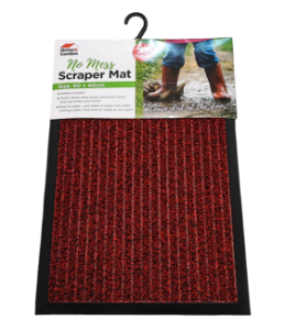 Mat Scraper 60x40cm NO MESS - Various Colours