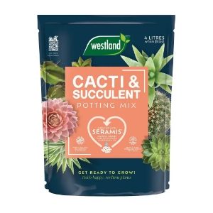 Compost WESTLAND Cacti & Succ.  4Ltr. Seramis Enriched Peat