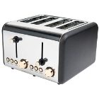 Toaster 4Slice SALTER Polaris Royal Gold