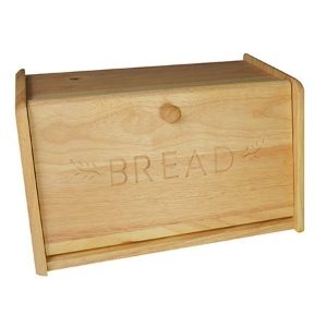 Bread Bin Wooden Fall Front