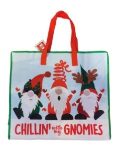 Bag Jumbo Christmas PP 47x56x25.4 Zipped - Various Designs