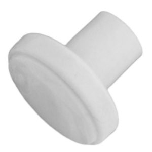 Handle Knob 30mm White Plastic