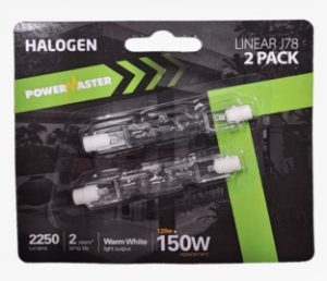 Tube Tungsten Halogen   120Watt  78mm x2