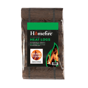 Wood Briquettes Rect. Shamada HeatLogs x12 Hollow