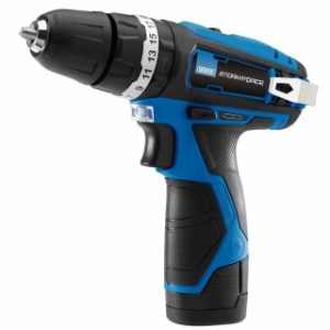 Drill Cordless DRAPER S/Force 10.8Volt 2Batt LiIon Cased