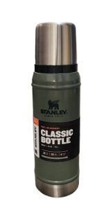 Flask STANLEY Classic Hammertone Green  .75Ltr.